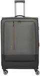 Travelite Crosslite - 4-Rollen-Trolley XL 81 cm erw. (oliv)