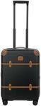 Brics Bellagio - 4-Rollen-Kabinentrolley 55 cm recycelt (black/tan)