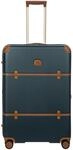Brics Bellagio - 4-Rollen-Trolley 76 cm erw. recycelt (blue/tan)