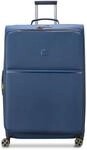 Delsey Paris Turenne Soft - 4-Rollen-Trolley 83 cm erw. (nachtblau)