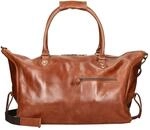 Buckle & Seam Linwood Weekender - Reisetasche 50 cm Leder (cognac/dots)