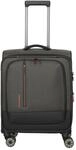 Travelite Crosslite - 4-Rollen-Kabinentrolley S 55 cm erw. (oliv)