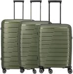 Travelite Air Base - 4-Rollen-Trolley Set 3tlg. erw. (olive)