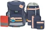 L&auml;ssig School Set Slim Unique - Schulranzen Set 7tlg. (Navy)