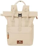 Travelite Basics Short Handle - Rolltop Rucksack 46 cm erw. (off-white)