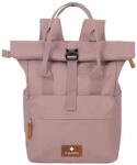Travelite Basics Short Handle - Rolltop Rucksack 46 cm (smokey rose)