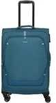 Travelite Umbria - 4-Rollen-Trolley M 67 cm erw. (petrol)