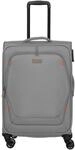 Travelite Umbria - 4-Rollen-Trolley M 67 cm erw. (smoky grey)