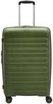 D&N Travel Line 4700+ - 4-Rollen-Trolley M 68 cm erw. (olive green)