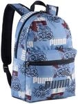 Puma Phase AOP - Rucksack Small 37 cm (cool blue-mid 90ies aop)