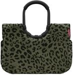 reisenthel shopping loopshopper L - Einkaufstasche mit B&uuml;gel 46 cm (teddy leo olive)