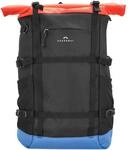 Doughnut Paratrooper Reborn - Rolltop Rucksack 14" 67 cm (black x grapefruit)