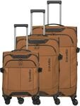 Travelite Briize - 4-Rollen Trolley Set 3tlg. S/M erw./L erw. (curry)