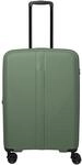 Travelite Air Stripe - 4-Rollen-Trolley 66 cm erw. (green)