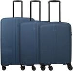 Travelite Air Stripe - 4-Rollen-Trolley Set 3 tlg. (navy)