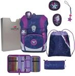 DerDieDas ErgoFlex Tiny - Schulranzen Set 5tlg. 900g (Dancing Star)