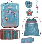 Scout Neo Exklusiv Safety Light - Schulranzen Set 5 tlg. (Aloha)