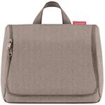 reisenthel cosmetics toiletbag XL - Kulturbeutel 28 cm (herringbone mokka)