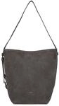 abro Cosmo Suede - Beuteltasche 39 cm (grey)