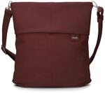 zwei Mademoiselle M12 - Schultertasche 32 cm (rubin)