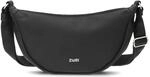 zwei Mademoiselle M50 - Umh&auml;ngetasche 32 cm (nubuk-black)
