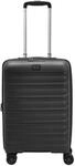 D&N Travel Line 4700+ - 4-Rollen-Kabinentrolley S 55 cm erw. (schwarz)