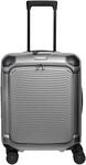 Travelite Millennium - 4-Rollen-Kabinentrolley mit Vortasche S 55 cm (silver)
