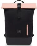 Johnny Urban Luca Medium - Rolltop Backpack 42 cm (black-rose)