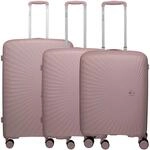Travelite Tamaris Voyaage - 4-Rollen-Trolley Set 3tlg. L/M/S (blush)