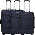 Travelite Bolonia - Rollenreisetasche Set 3tlg. (navy)