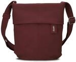 zwei Mademoiselle M45 - Schultertasche 22 cm (rubin)