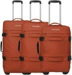 Travelite Bolonia - Rollenreisetasche Set 3tlg. (orange)