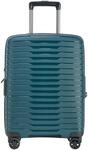 Stratic Novium SL - 4-Rollen-Kabinentrolley 55 cm erw. (petrol)