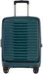 Stratic Novium ML - 4-Rollen-Kabinentrolley mit Vortasche 55 cm erw. (petrol)