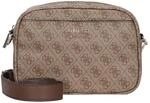 Guess Vikky II - Umh&auml;ngetasche 20 cm (latte logo/brown)