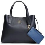 Tommy Hilfiger Icon Mini Satchel - Henkeltasche 28 cm (space blue)