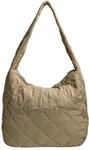 Seidenfelt Hetta Maxi Hobo - Schultertasche 42 cm (soft toffee)