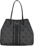 Guess Victtoria Large 2 in 1 Tote - Shopper 40 cm (coal logo)