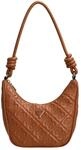 Guess Adelasia Top Zip - Schultertasche 24 cm (Caramel)
