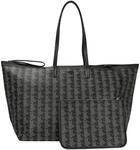 Lacoste Zely - Shopper L (mono noir beige)