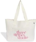 adidas Three Stripes Studio - Shopper 43 cm (off white/pink fusion/white)