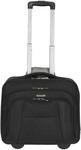 D&N Business - 2-Rollen Businesstrolley 43 cm Polyester (schwarz)