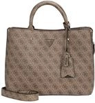 Guess Meridian II Girlfriend - Henkeltasche 30 cm (latte logo)