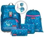 Step by Step Cloud - Schulranzen Set 5tlg. (Dolphin Azura)