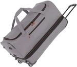 Travelite Basics - Rollenreisetasche 98/119L 70 cm erw. (grau/orange)