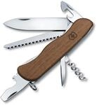 Victorinox Schweizer Taschenmesser "Forester Wood" 11.1 cm (Nussbaumholz)
