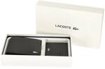 Lacoste FG - Men Geldb&ouml;rse und Kreditkartenetui 6cc 11 cm (black)