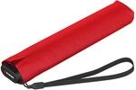 Knirps US.050 Ultra Light Slim Manual - Taschenschirm Regenschirm (red)