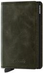Secrid Vintage Slimwallet - Geldb&ouml;rse RFID 6.8 cm (olive-black)