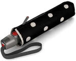 Knirps T.200 M Duomatic - Taschenschirm Regenschirm (dot art black)
